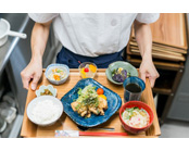 一汁三菜ランチの画像